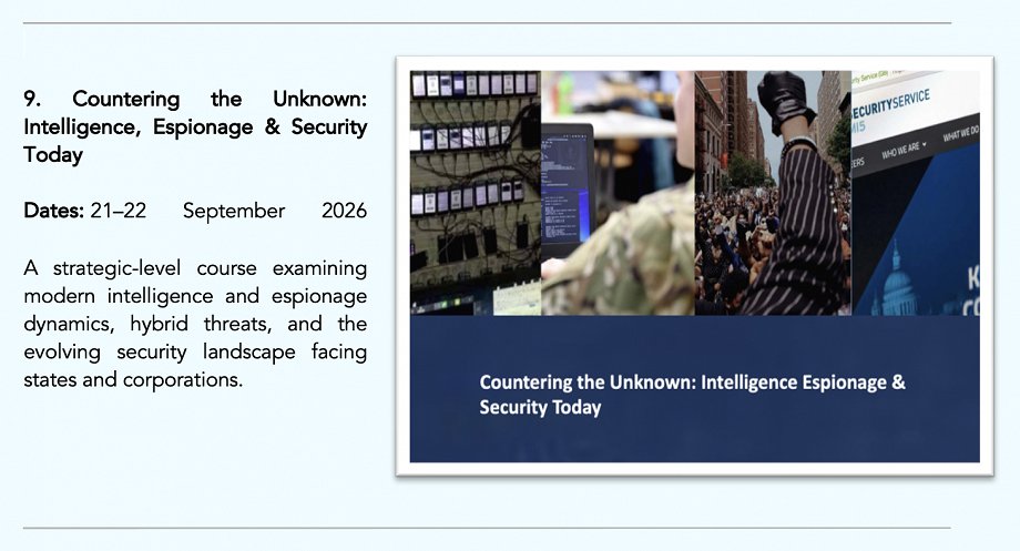 YEAR  2026:   TRAINING COURSES EVENTS